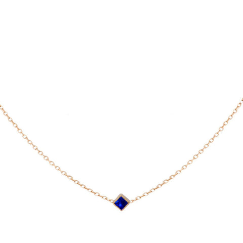 Blue Sapphire Choker - Bianca Pratt Jewelry