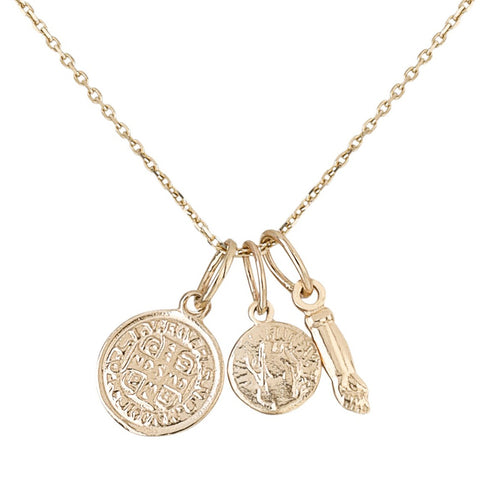 Medium Coin/Small Coin/Baby Figa Necklace