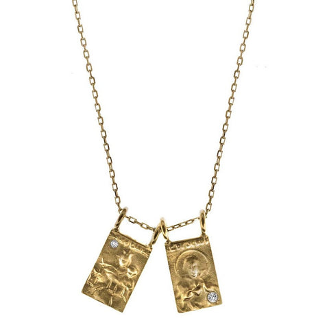 Diamond Sliding Escapularia - Bianca Pratt Jewelry