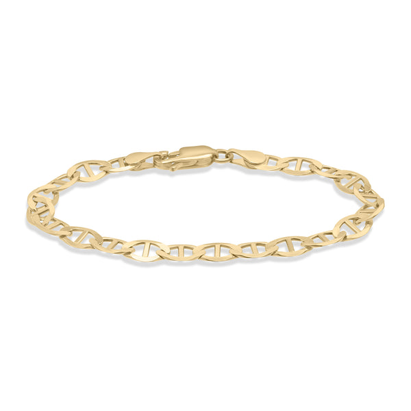 14k Fancy Yellow Gold Bracelet