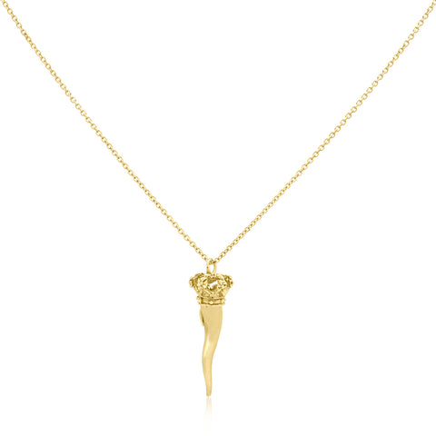 Italian Horn Necklace