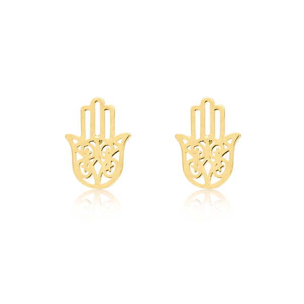 Hand Of Fatima Studs