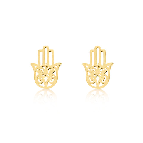 Hand Of Fatima Studs