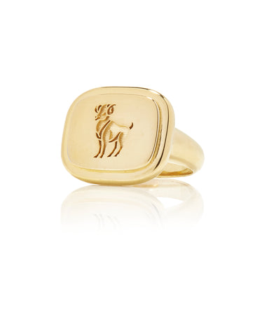 Aries Zodiac Ring - Bianca Pratt Jewelry