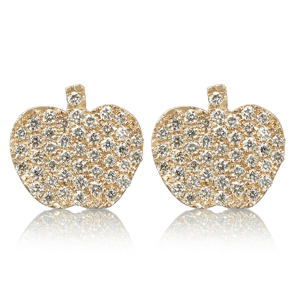 Apple Earrings - Bianca Pratt Jewelry