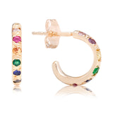 Rainbow Huggies - Bianca Pratt Jewelry