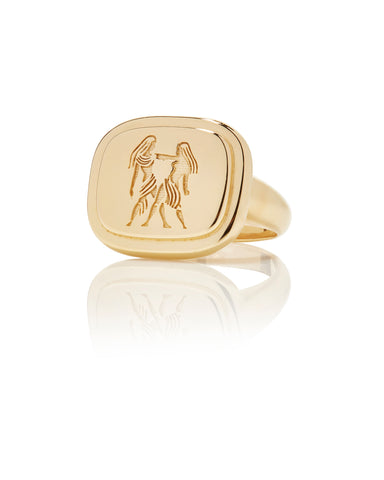 Gemini Zodiac Ring - Bianca Pratt Jewelry