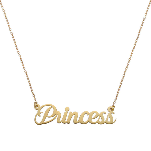 Nameplate Necklace - Bianca Pratt Jewelry