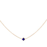 Blue Sapphire Choker - Bianca Pratt Jewelry