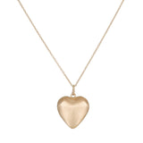 Puffed Heart Necklace - Bianca Pratt Jewelry