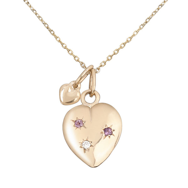 Big Heart/Mini Heart Necklace