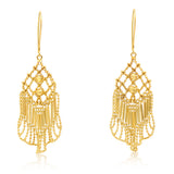 Beaded Skirt Earring