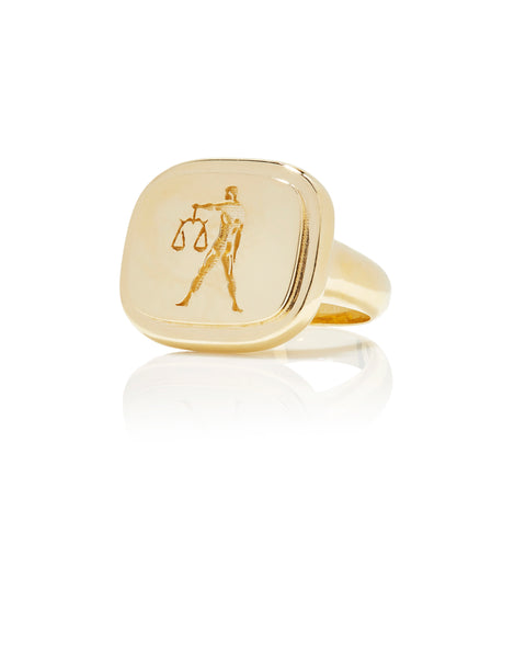 Libra Zodiac Ring - Bianca Pratt Jewelry