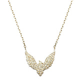 Diamond Bird Necklace - Bianca Pratt Jewelry