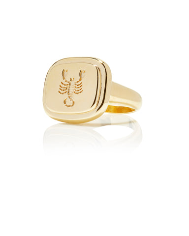 Scorpio Zodiac Ring - Bianca Pratt Jewelry