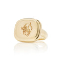 Taurus Zodiac Ring - Bianca Pratt Jewelry