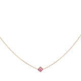 Pink Sapphire Choker - Bianca Pratt Jewelry